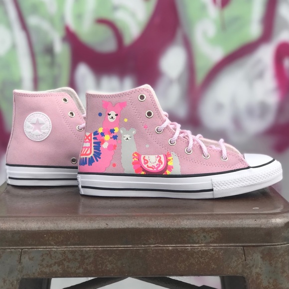 Converse Chuck Taylor All Star Hi Llama Sneakers - Picture 7 of 8